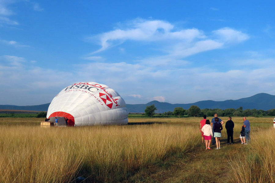 Полет с балон цяла България