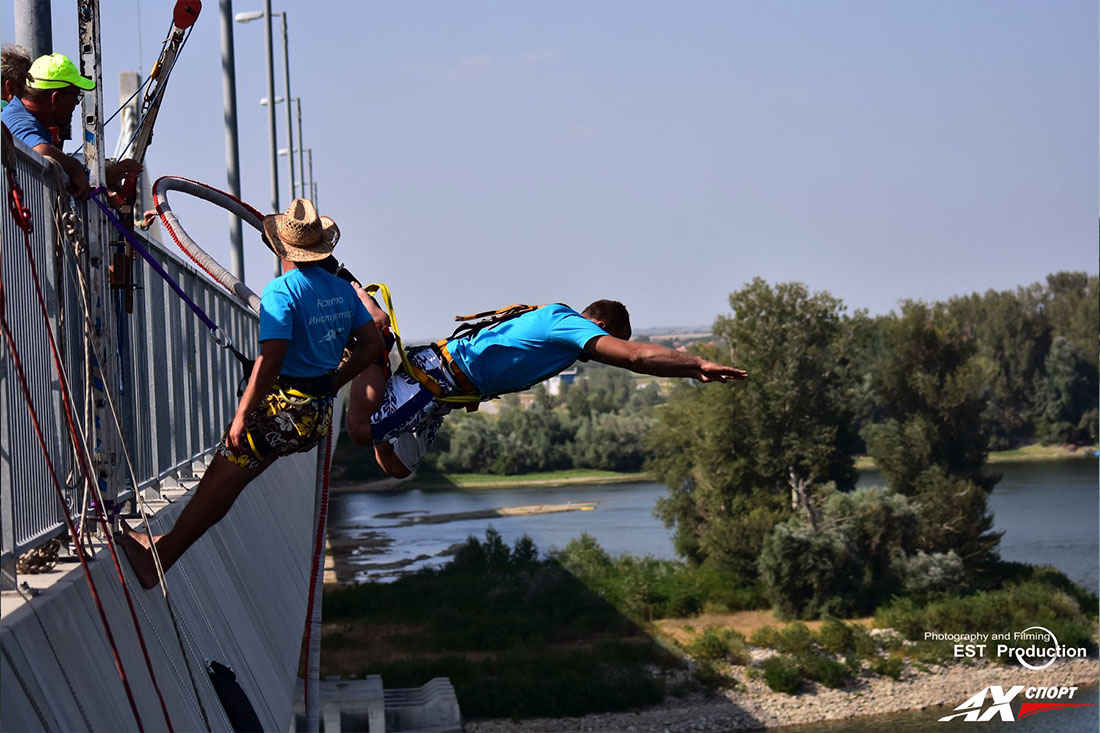 Бънджи скок Дунав Мост 2