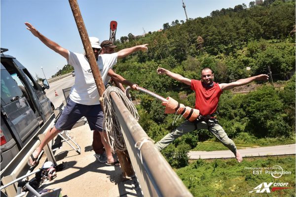 Бънджи скокове Русе - Писанец