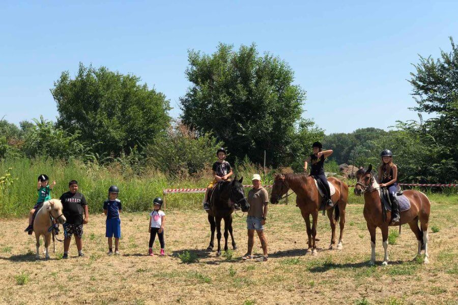 Детско парти конна база