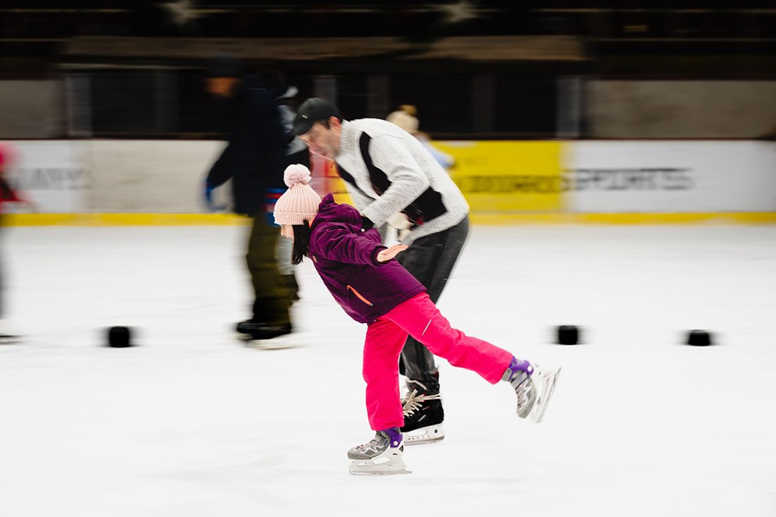 Научи се да пазиш баланс върху леда