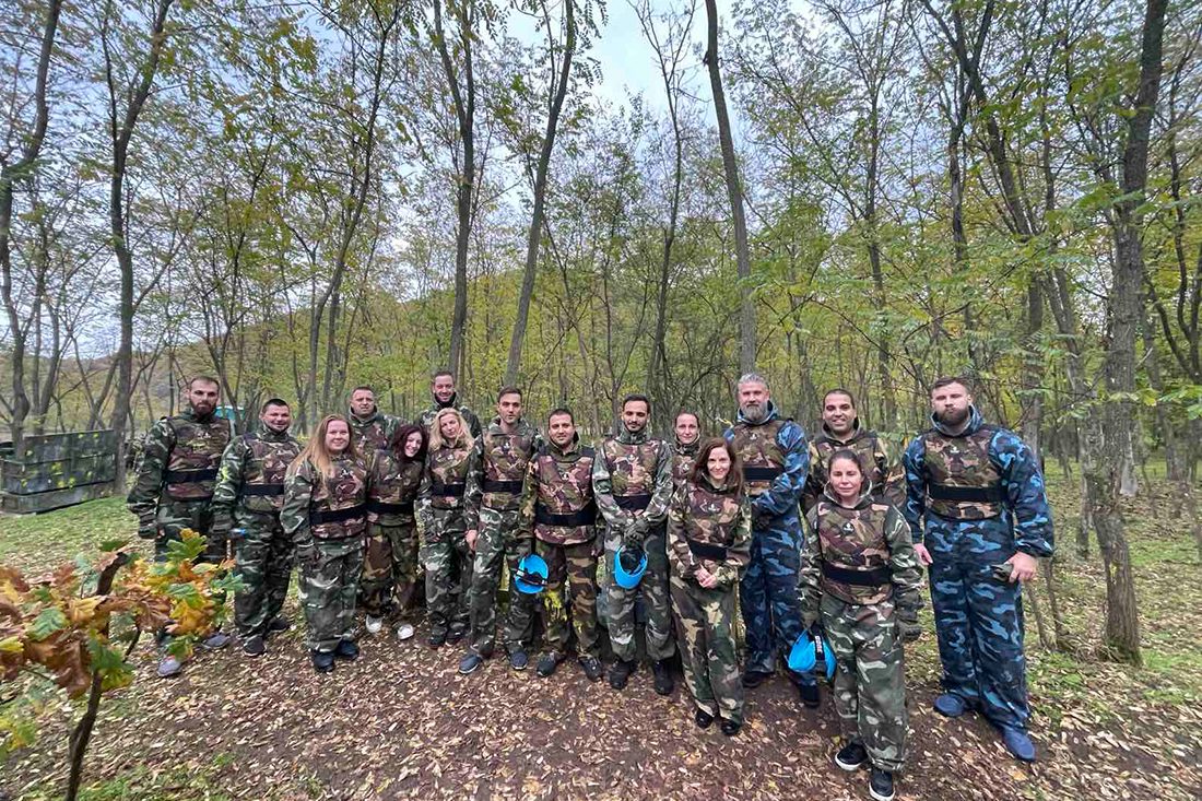 Игра на пейнтбол