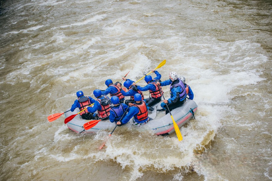 Рафтинг приключение