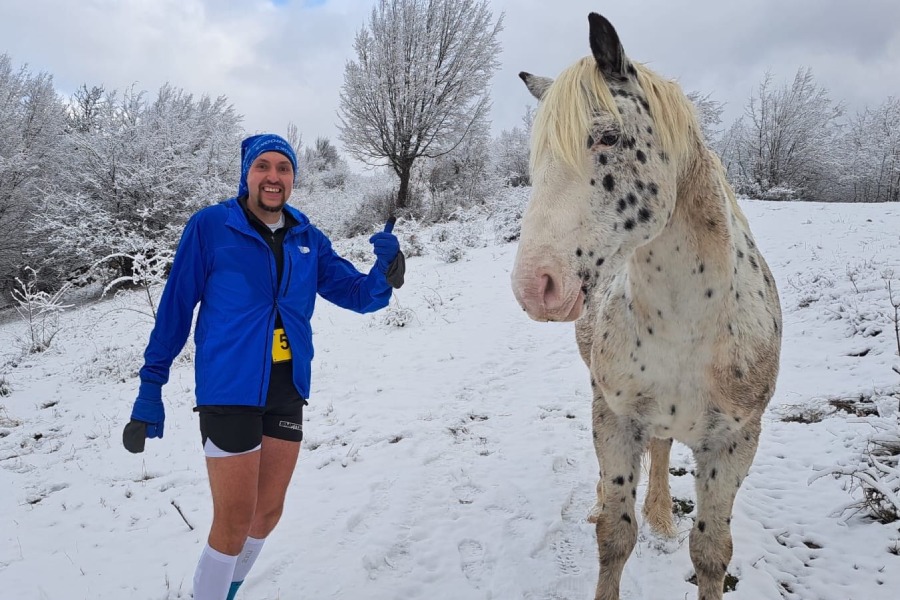 Зимно бягане