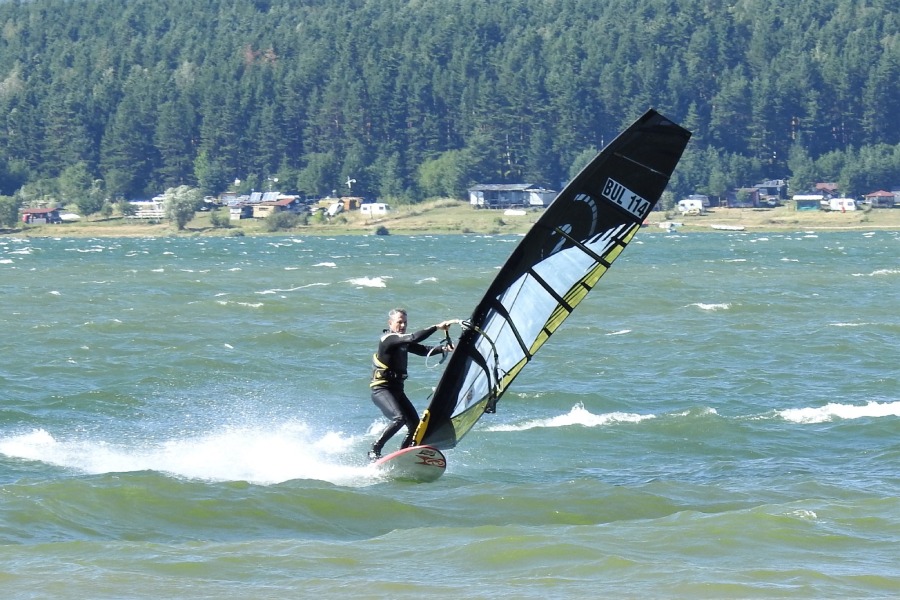 Уиндсърф на яз. Искър