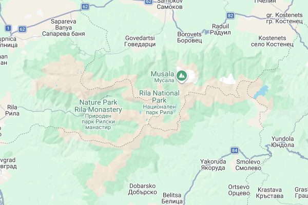 Тайна локация в Рила