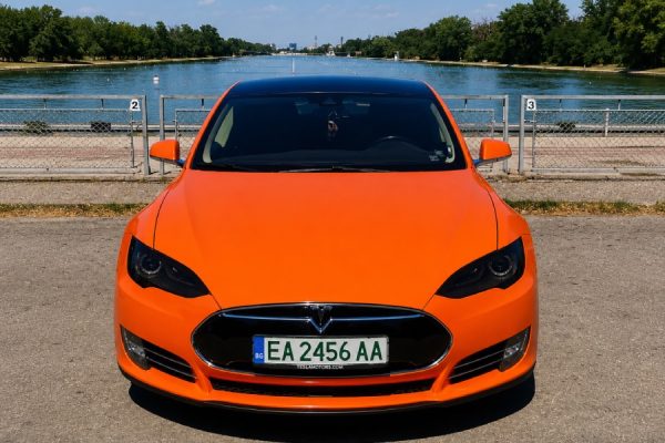Шофиране на Tesla