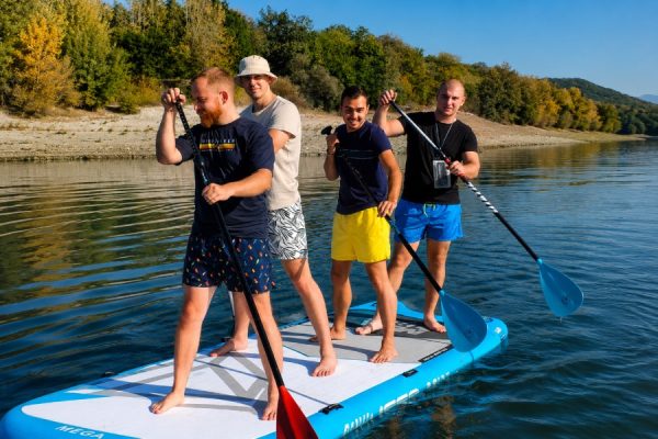 Водно приключение със SUP МЕГА борд - Панчаревското езеро или с локация по избор