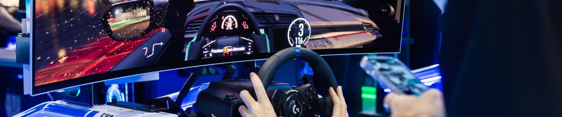 VR рейсинг симулатор